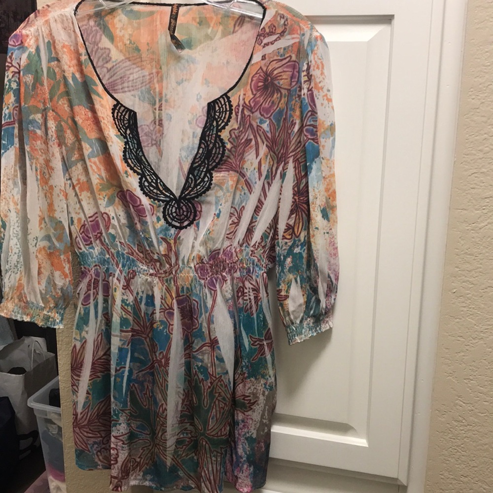 Mushka by Sienna Rose Inc short sleeve blouse